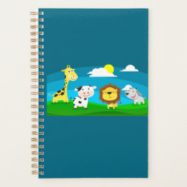 Agenda Animales de dibujos animados         