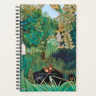 Agenda Animales de vida silvestre en bosque tropical