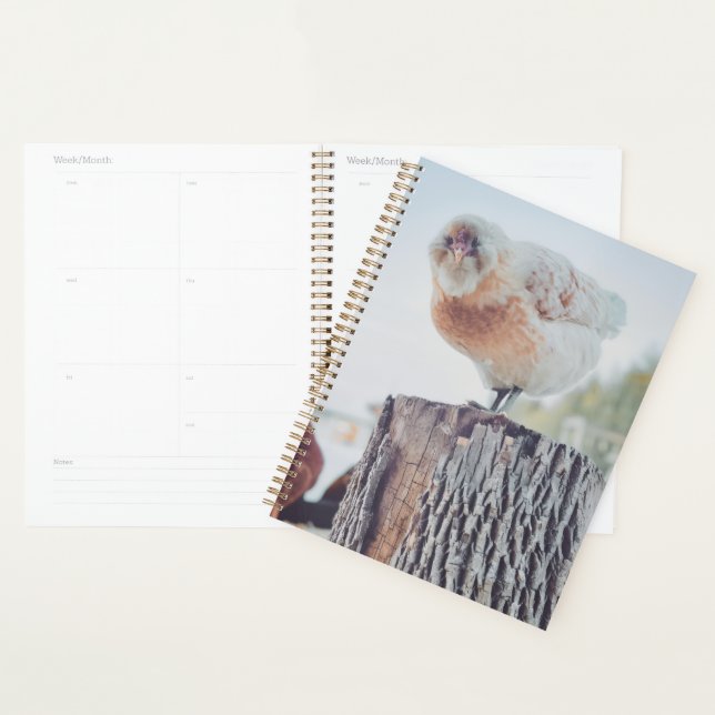 Agenda Anime Chicken on Stump Standard Size Planner (Demostración)