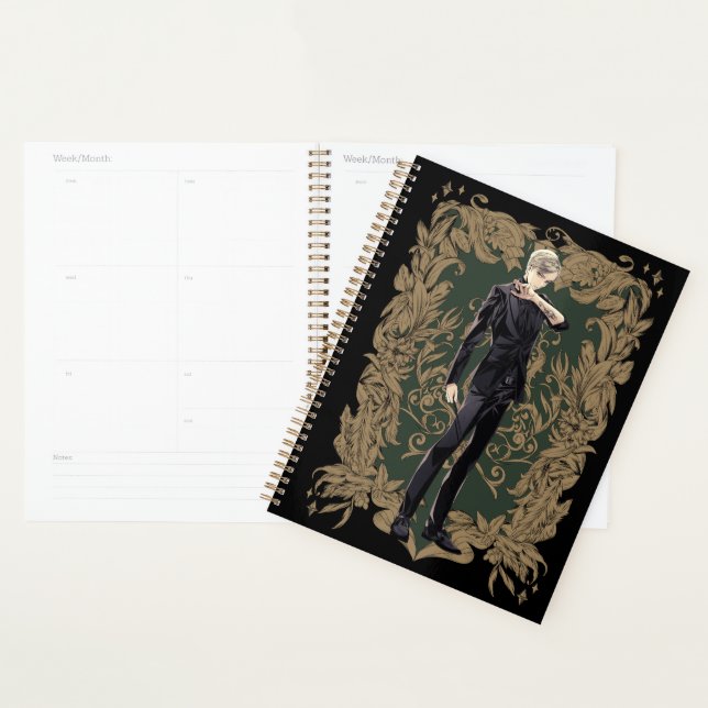 Agenda Anime Draco Malfoy Ornate Frame (Demostración)