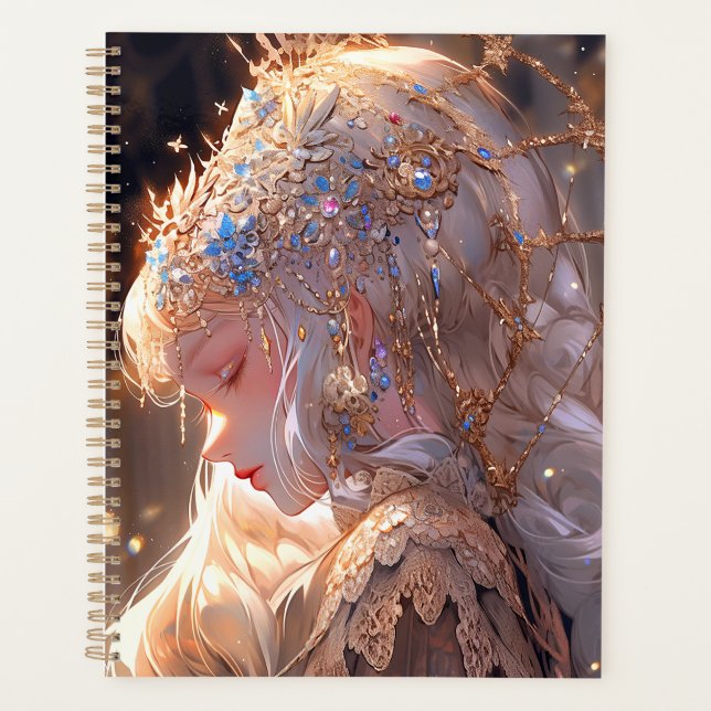 Agenda Anime Princess Chica Fantasy Art (Anverso)