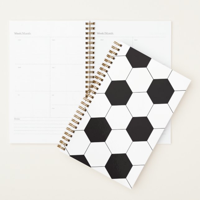 Agenda Año escolar de aficionados al fútbol (Demostración)