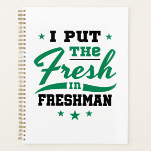 Agenda Año Fresco puse el fresco en el Freshman