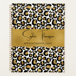 Agenda Año nuevo Leopard Gold