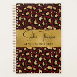 Agenda Año nuevo Leopard Gold