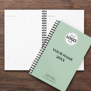 Agenda Año personalizado, logotipo, nombre y texto, diari