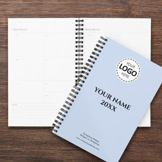 Agenda Año personalizado, logotipo, nombre y texto, Diari