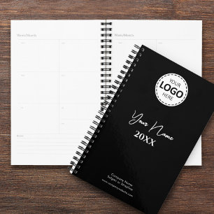Agenda Año personalizado, logotipo, nombre y texto, diari