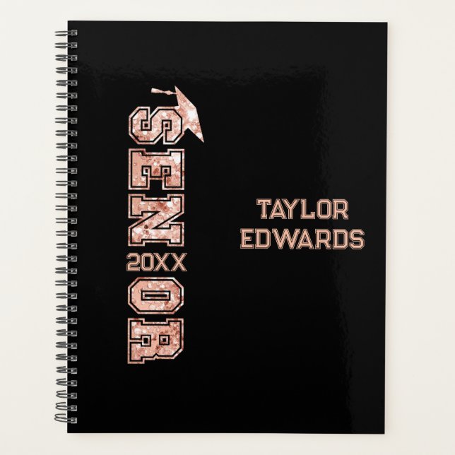 Agenda Año Purpurina de Grado de Grado de Fotografía de A (Anverso)