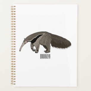 Agenda Anteater personalizado ilustracion