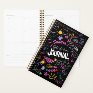 Agenda Anti-Diario de Doodle Motivacional - Conseguir que
