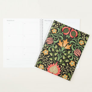 Agenda Antigüedad floral persa William Morris