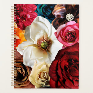 Agenda Antología Ecléctica Cabaña Jardín Planner Flor