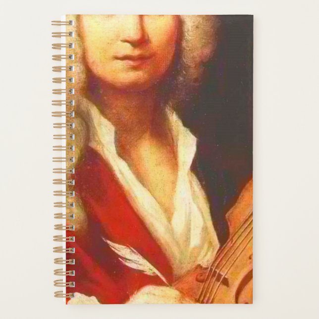 Agenda Antonio Vivaldi (Anverso)