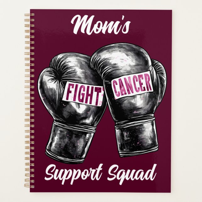 Agenda Apoyo a Guerrero del Cáncer de Mama (Anverso)