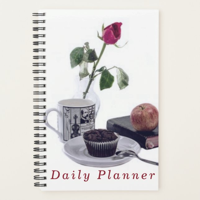 Agenda Apple Journal, libro de café "Daily Planner" (Anverso)