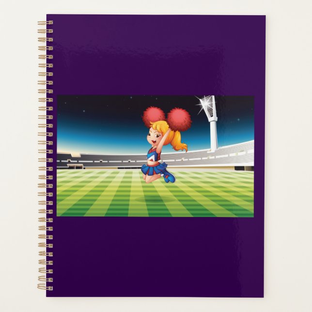 Agenda Apreciable animador en el campo deportivo (Anverso)