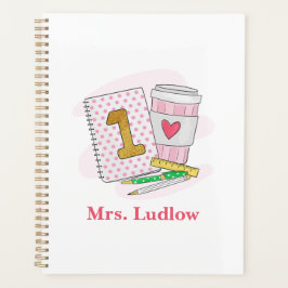 Agenda Apreciación del profesor de primer grado rosado pe