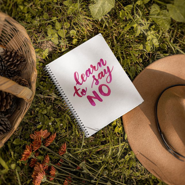 Agenda Aprende a decir que no - rosa (Subido por el creador)