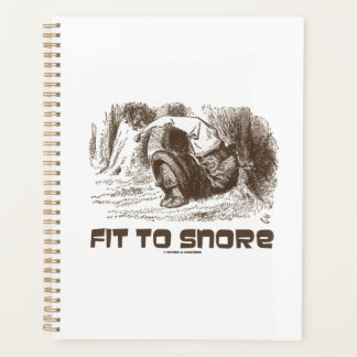 Agenda Apto Para El Rey Rojo Snoring Sleeping Wonderland