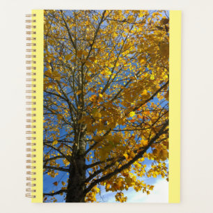 Agenda Árbol amarillo otoñal