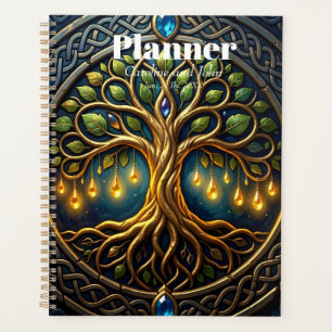 Agenda Árbol Celestial de Luz Árbol de la Vida Celta Dora