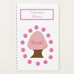 Agenda Árbol de cerezo japonés hanami personalizado