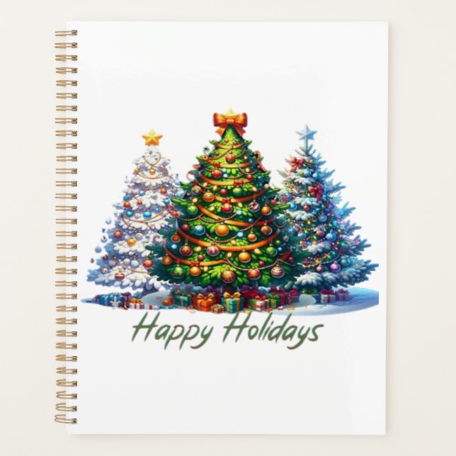 Agenda árbol de Navidad  (Anverso)