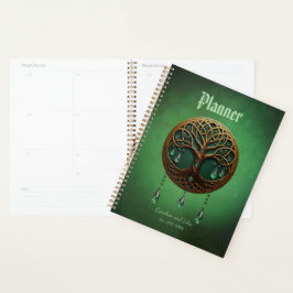 Agenda Árbol estilizado de vida