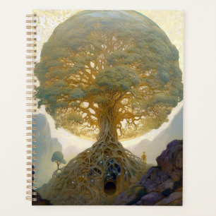 Agenda Árbol Mágico De La Vida Naturaleza Surrealista Art