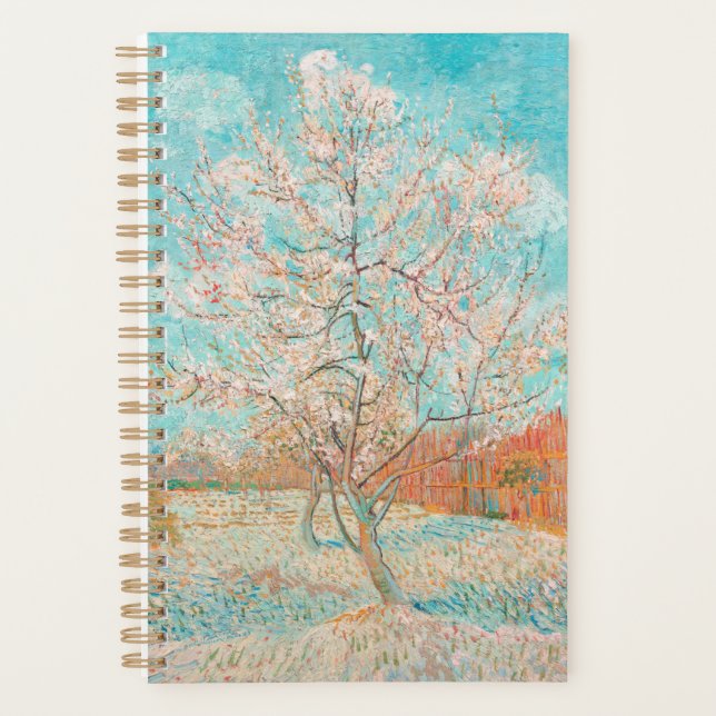 Agenda Árbol rosa, Vincent van Gogh (Anverso)