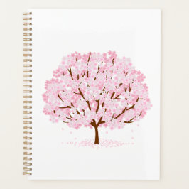 Agenda Árbol Sakura en pleno florecimiento - Elegante dis