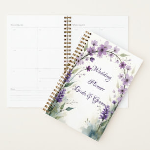 Agenda Arco Floral de Bodas con Lila y Lavanda