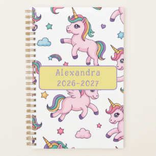 Agenda Arcoíris de Unicornio Lindo