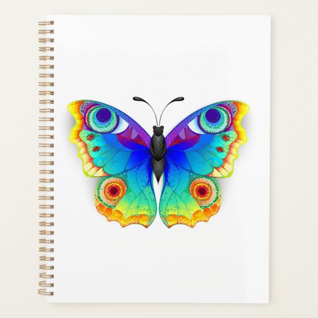 Agenda Arcoiris mariposa Peacock Eye (Anverso)