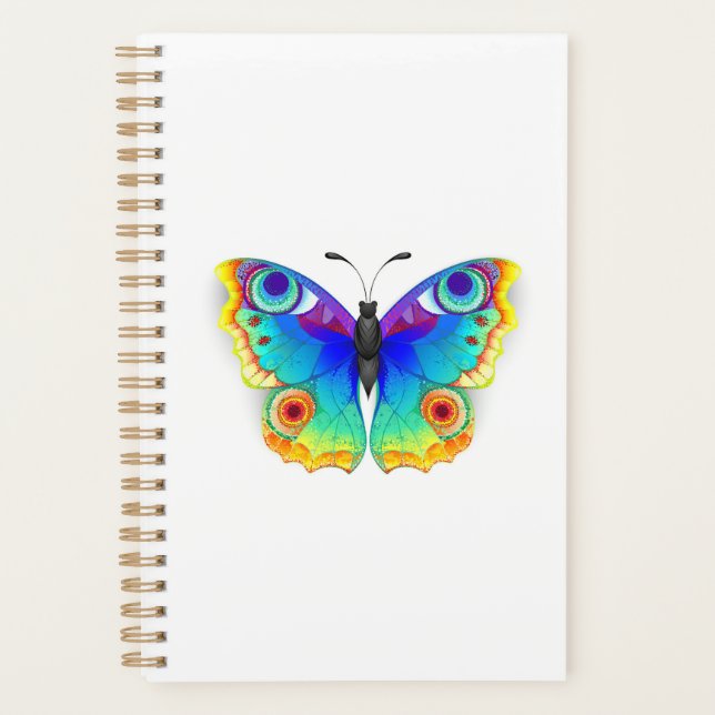 Agenda Arcoiris mariposa Peacock Eye (Anverso)