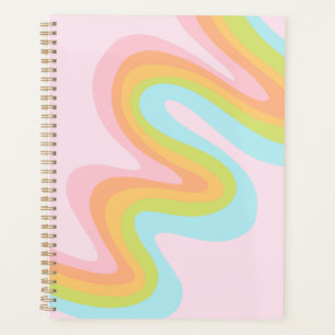 Agenda Arcoiris pastel