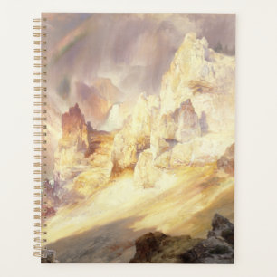 Agenda Arcoiris sobre piedra amarilla, Moran 1900