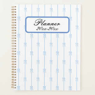 Agenda Arcos azules y rayas