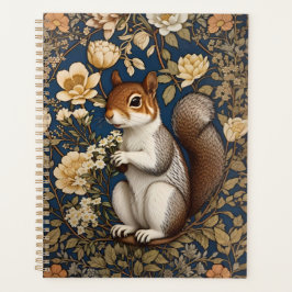 Agenda Ardilla Con Flores De Acacia William Morris