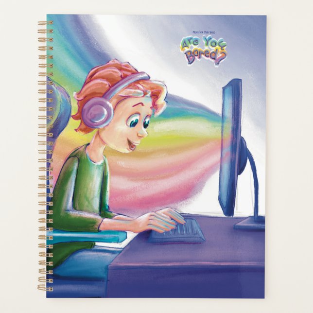 Agenda Are You Bored? Colorful Gamer Desk (Anverso)
