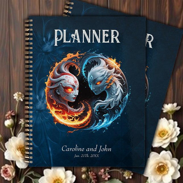 Agenda Armonía elemental, yin y yang de la naturaleza. (Subido por el creador)