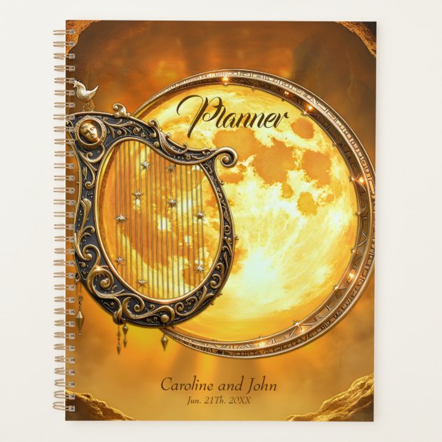 Agenda Arpa Celestial de la Dorada (Anverso)