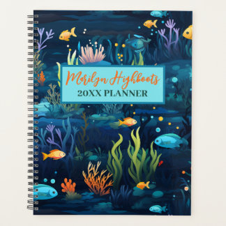 Agenda Arrecife submarino con peces