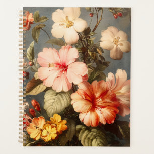 Agenda Arreglo Floral Vintage Vibrante