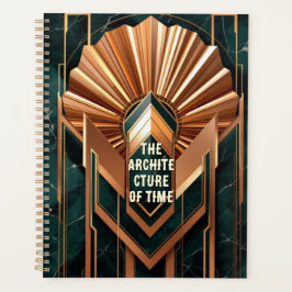 Agenda Art Deco Foil Architecture | Geometric Sunburst