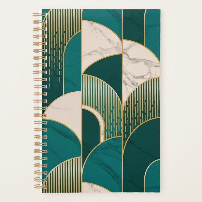 Agenda Art Deco Planner (Anverso)