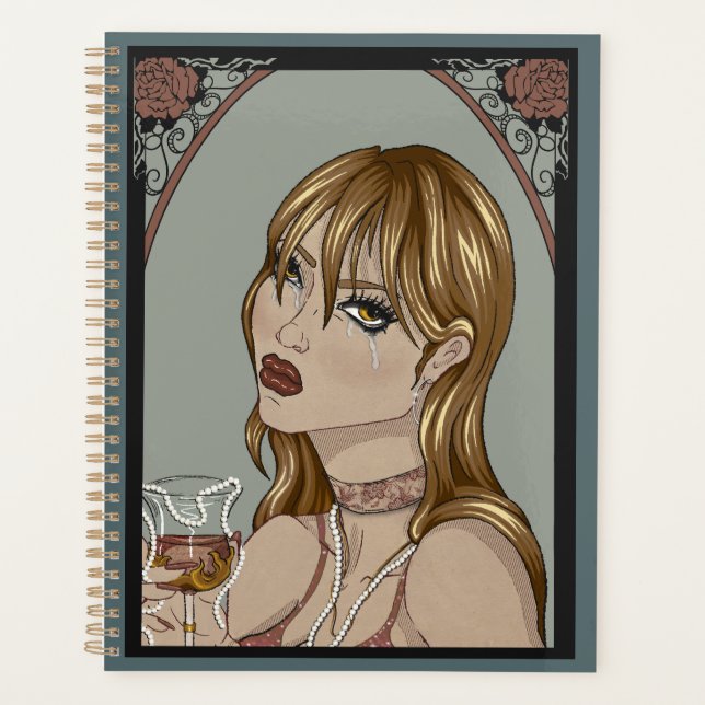 Agenda Art nouveau (Anverso)