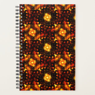 Agenda Arte abstracto moderno boho elegante patrón #506