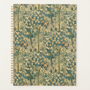 Agenda Arte Antiguo de Walter Crane de Guacamayo y Frutas